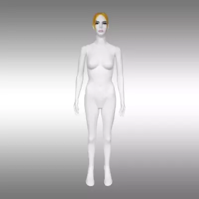 Rubber bride to display clothes