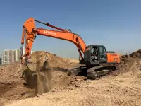 All types of excavators