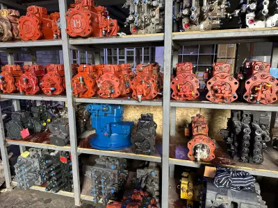 excavator pump
