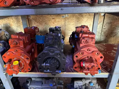 excavator pumps European second hand