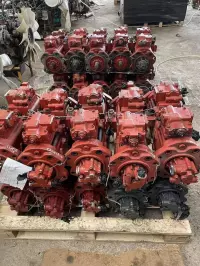 excavator pumps European second hand