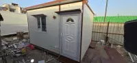 Caravans and warehouses are in operation