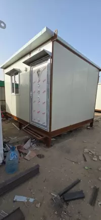 Caravans and warehouses are in operation