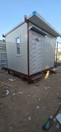 Caravans and warehouses are in operation