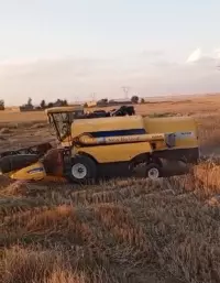 combine harvesters