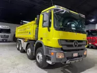 Mercedes Actros tipper vehicle