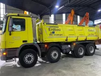 Mercedes Actros tipper vehicle