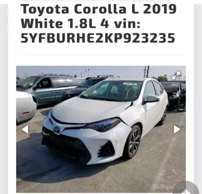 Toyota Corolla car for sale