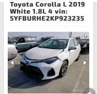 Toyota Corolla car for sale