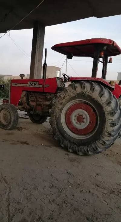 Agricultural tractor for the farm