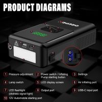 Taşınabilir powerbank kompresörü