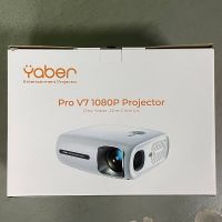 Datashow Bluetooth YABER Pro V7 5G WiFi Projektör, Otomatik 6D Yamukluk Düzeltme
