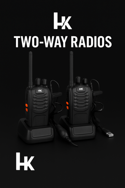 2x baofeng bf-888s pmr446