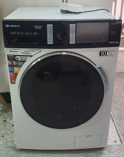 Dinka önden yüklemeli çamaşır makinesi – 10 kg – çok temiz